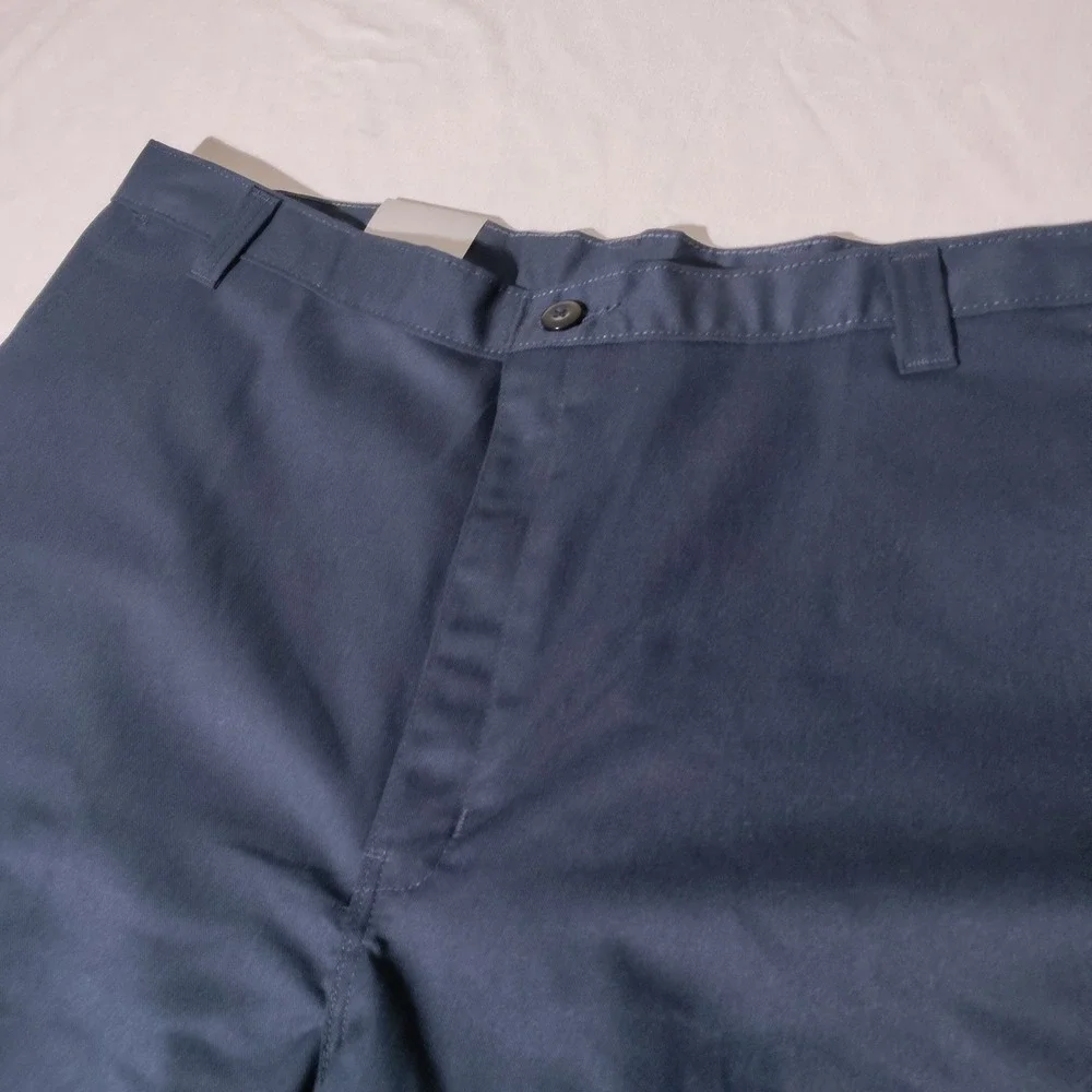 Dickies Mens Relaxed Fit Flex Essential Work Shorts Navy Blue 44 (44x12.5)
